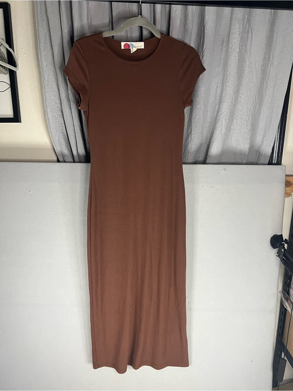 Free People Beach good feels slim midi bodycon dress small